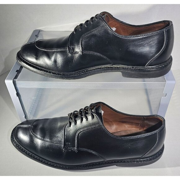 Allen Edmonds  Ashton Black Leather Split Toe Comfort Orthotic Oxford Shoe Sz11 main image 9